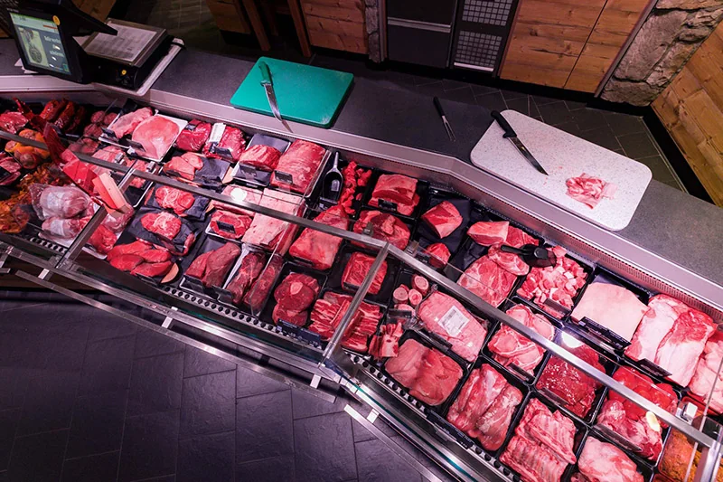 Fleischtheke im EDEKA Schermelleh Karlsfeld